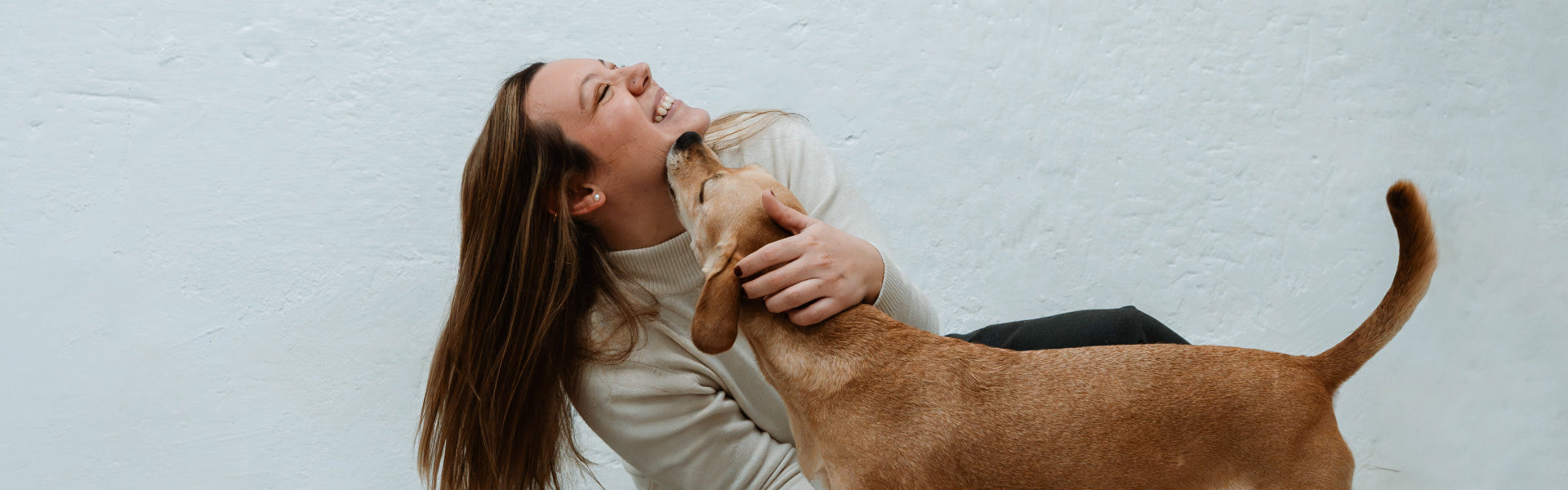 Pethijos Espana - Camas para perros ortopedicas viscoelasticas - Nuestro proposito foto melissa con perro